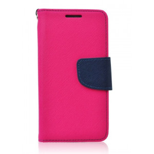Bočné knižkové púzdro  Sony Xperia Z5, ružová  látka